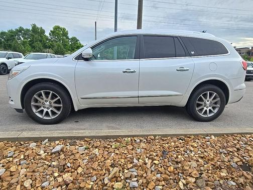 White Frost 2017 Buick Enclave Leather