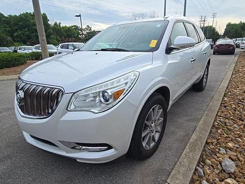 White Frost 2017 Buick Enclave Leather