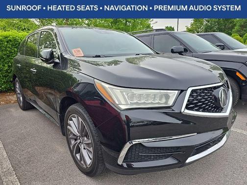 Black 2018 Acura MDX 3.5L w/Technology Package