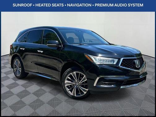 Black 2018 Acura MDX 3.5L w/Technology Package