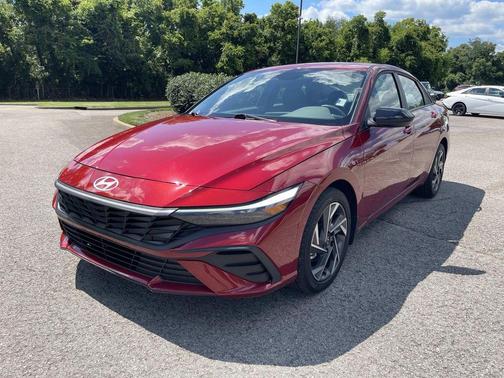 Red 2025 Hyundai ELANTRA SEL Sport