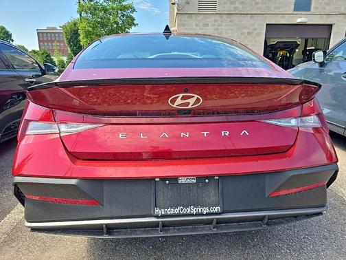 Red 2025 Hyundai ELANTRA SEL Sport