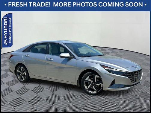 Shimmering Silver 2022 Hyundai ELANTRA Limited