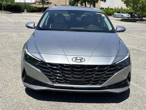 Shimmering Silver 2022 Hyundai ELANTRA Limited