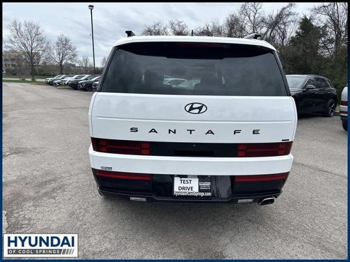 White 2026 Hyundai SANTA FE Calligraphy