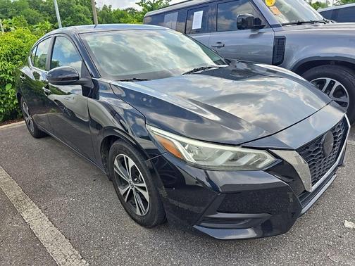 Black 2022 Nissan Sentra SV