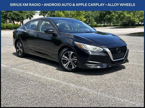 Black 2022 Nissan Sentra SV