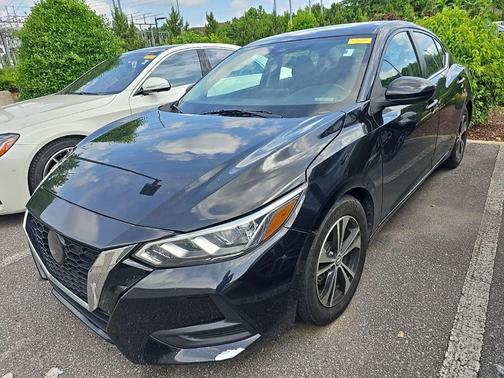 Black 2022 Nissan Sentra SV