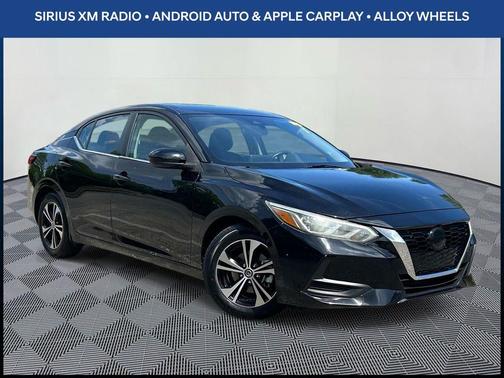 Black 2022 Nissan Sentra SV