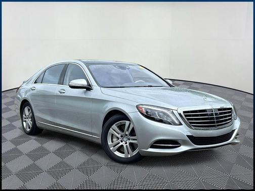 Iridium Silver Metallic 2017 Mercedes-Benz S-Class S 550