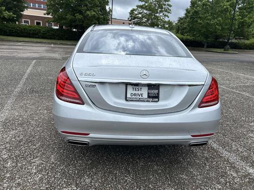 Iridium Silver Metallic 2017 Mercedes-Benz S-Class S 550
