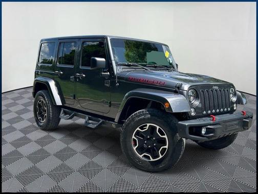 Granite Crystal Clearcoat Metallic 2016 Jeep Wrangler Unlimited Rubicon