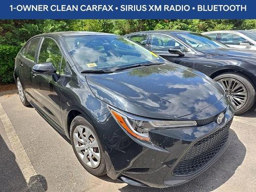 Black Sand Pearl 2021 Toyota Corolla LE