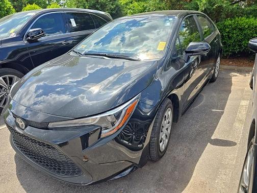 Black Sand Pearl 2021 Toyota Corolla LE