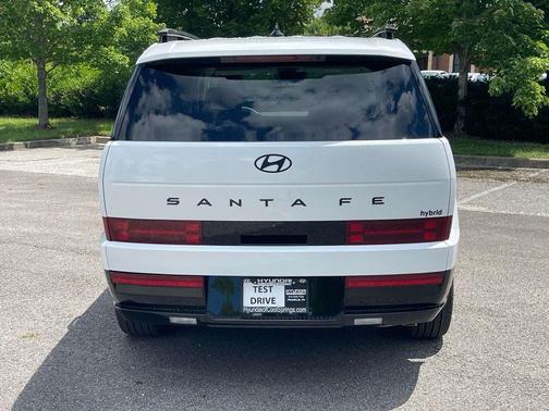 White 2026 Hyundai SANTA FE HEV Calligraphy