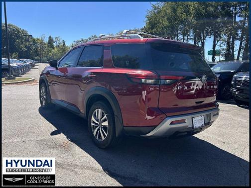 Scarlet Ember 2023 Nissan Pathfinder SL