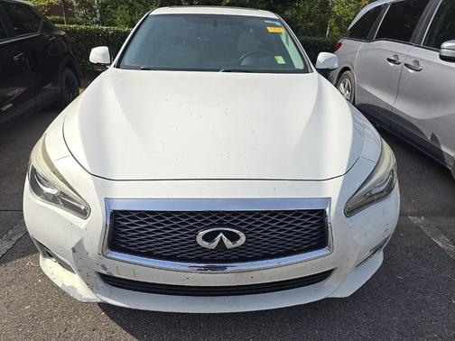 Moonlight White 2015 INFINITI Q50 Premium