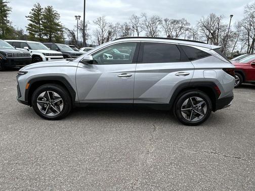 Shimmering Silver 2026 Hyundai TUCSON Hybrid SEL