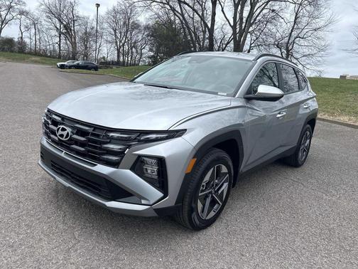 Shimmering Silver 2026 Hyundai TUCSON Hybrid SEL