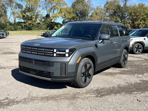 Gray 2026 Hyundai SANTA FE HEV SE