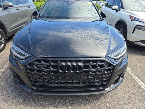 Mythos Black Metallic 2024 Audi A8 L 55