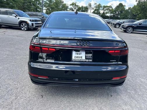 Mythos Black Metallic 2024 Audi A8 L 55