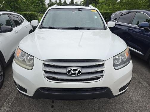 Glacier White 2012 Hyundai SANTA FE Limited