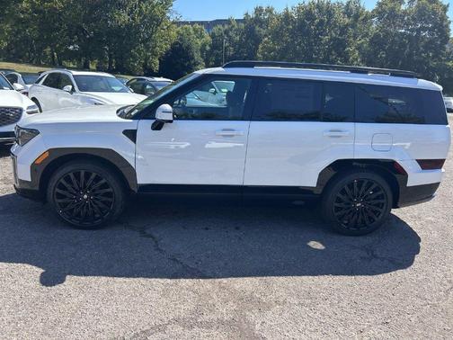White 2027 Hyundai SANTA FE Calligraphy