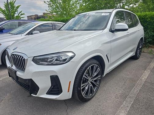 White Metallic 2022 BMW X3 sDrive30i