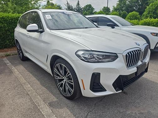 White Metallic 2022 BMW X3 sDrive30i