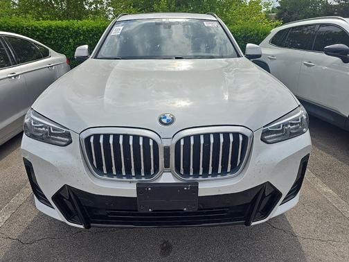White Metallic 2022 BMW X3 sDrive30i
