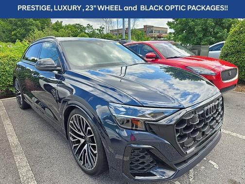 Waitomo Blue Metallic 2024 Audi SQ8 4.0T Premium Plus