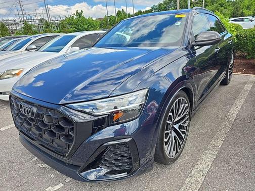 Waitomo Blue Metallic 2024 Audi SQ8 4.0T Premium Plus