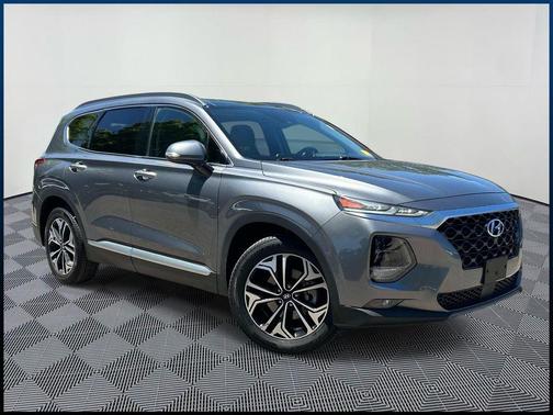 Machine Gray 2019 Hyundai SANTA FE 2.0T Ultimate
