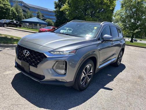 Machine Gray 2019 Hyundai SANTA FE 2.0T Ultimate
