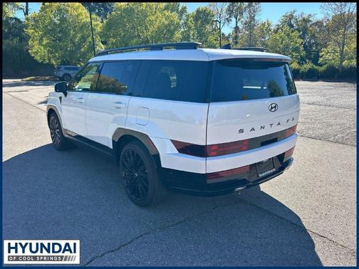 White 2027 Hyundai SANTA FE Calligraphy