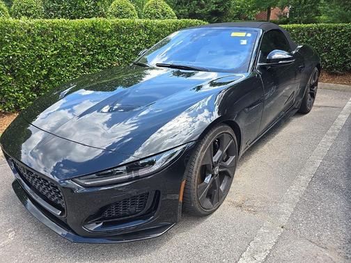 Santorini Black 2024 Jaguar F-TYPE P450 75