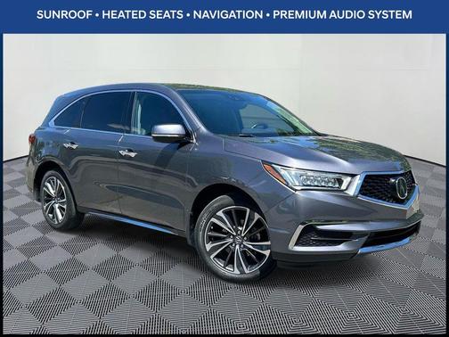 Gray 2020 Acura MDX 3.5L w/Technology Package