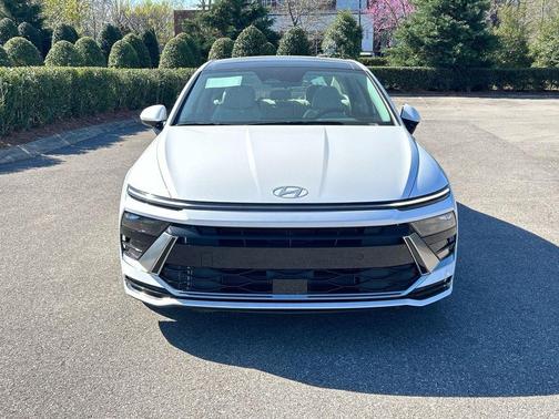 White 2026 Hyundai SONATA Hybrid SEL