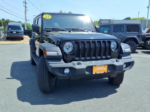 Black Clearcoat 2022 Jeep Wrangler Unlimited Sport