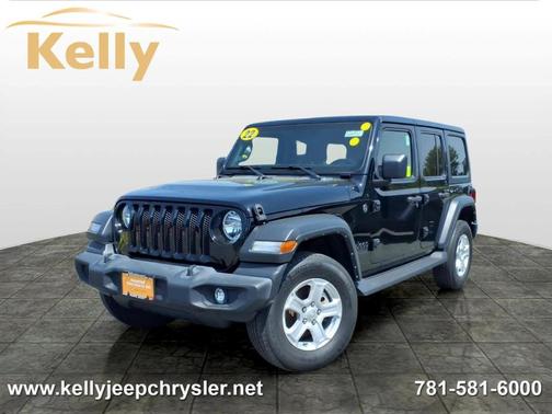 Black Clearcoat 2022 Jeep Wrangler Unlimited Sport