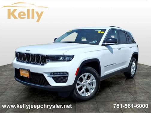 Bright White Clearcoat 2023 Jeep Grand Cherokee Limited
