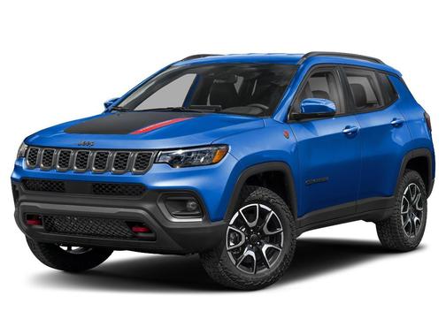 Hydro Blue Pearlcoat 2026 Jeep Compass Trailhawk