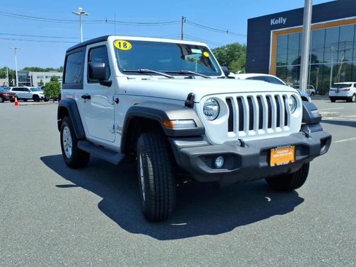 Bright White Clearcoat 2018 Jeep Wrangler Sport