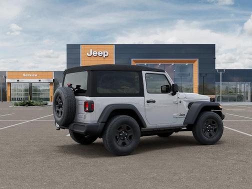 Bright White 2026 Jeep Wrangler Sport