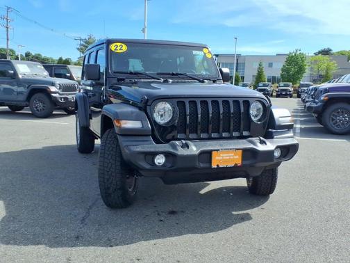 Black Clearcoat 2022 Jeep Wrangler Unlimited Sport