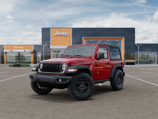 Firecracker Red 2026 Jeep Wrangler Sport