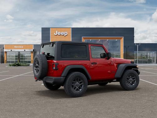 Firecracker Red 2026 Jeep Wrangler Sport