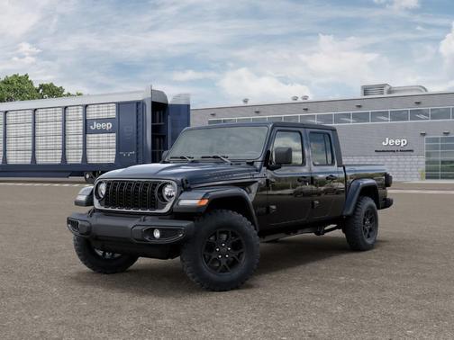 Black 2026 Jeep Gladiator Sport