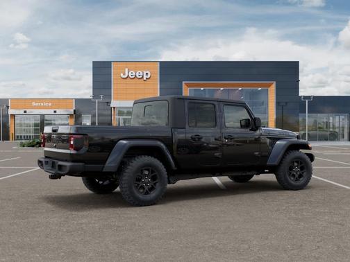 Black 2026 Jeep Gladiator Sport